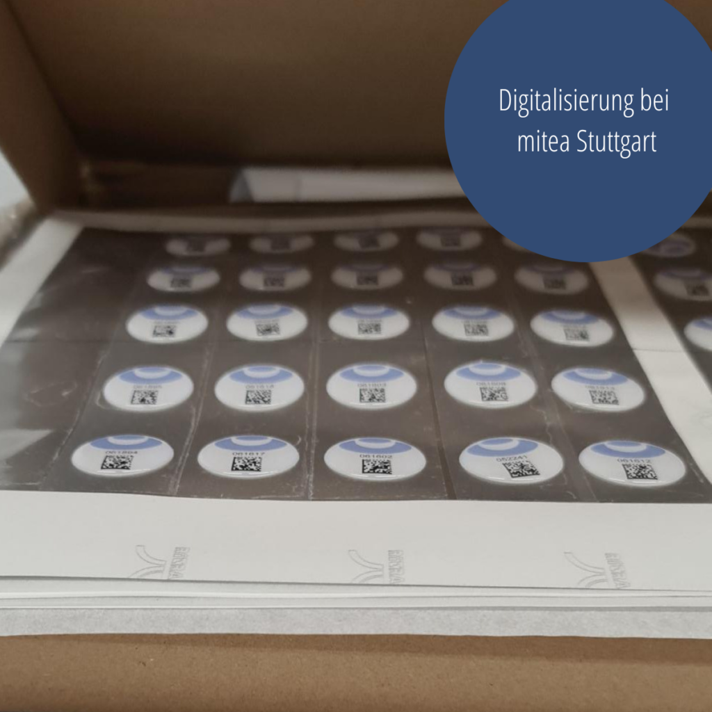 Digitalisierung bei mitea Stuttgart