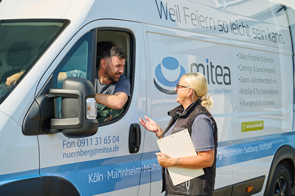 mitea® Nürnberg Fahrer im Gespräch